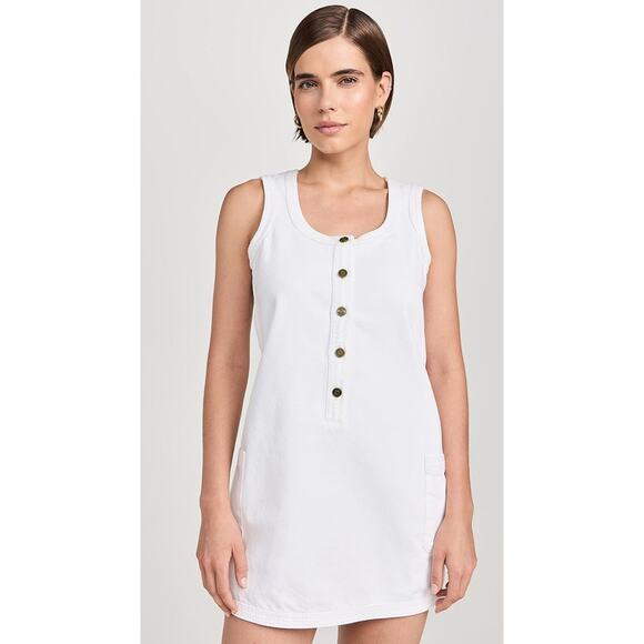 Frame Trapunto Side Pocket Dress Au Natural Clean - S